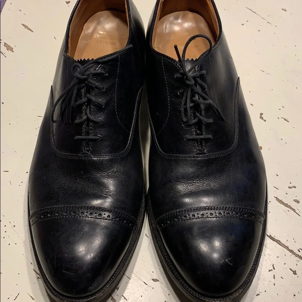 Alden for BB perf cap toe bals black 13D - Picture 1 of 7